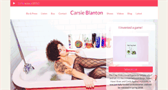 Desktop Screenshot of carsieblanton.com